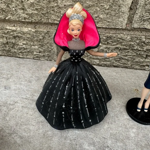 Hallmark Barbie Christmas tree ornaments 7pcs Holiday Decor